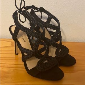 Gianni Bini LaurenMarie Suede Braided Dress Sandal